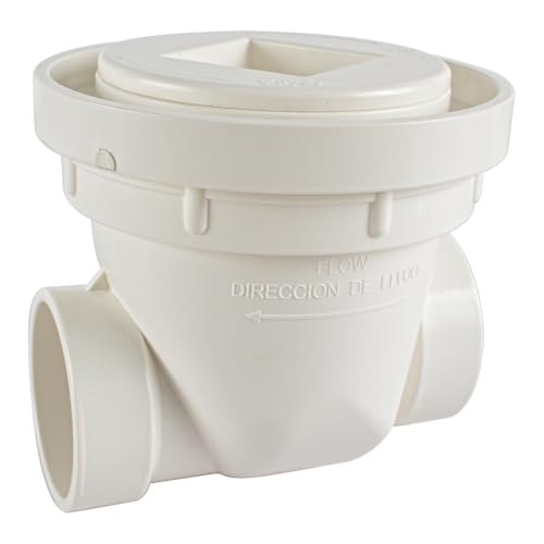HYDRO MASTER PVC Backwater Valve, (1-1/2 Inch)