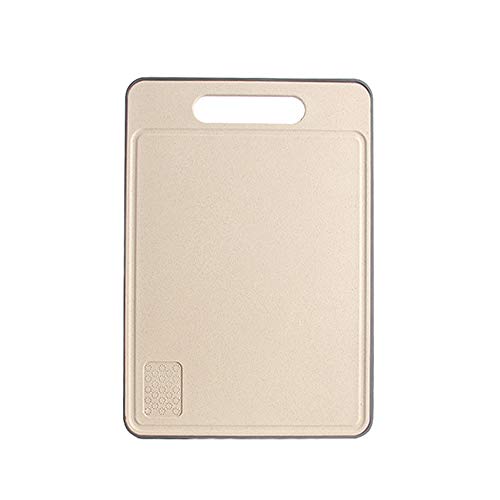 Buchklassiker Tabla de Cortar para Picar Tablas de Cortar de Cocina Profesionales sin BPA con pies Antideslizantes, Apta para lavavajillas y fácil de Limpiar Tabla de Cocina de Trigo(23x33 cm) Cover