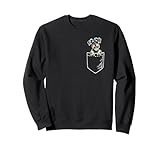 funny pocket miniature schnauzer lover felpa