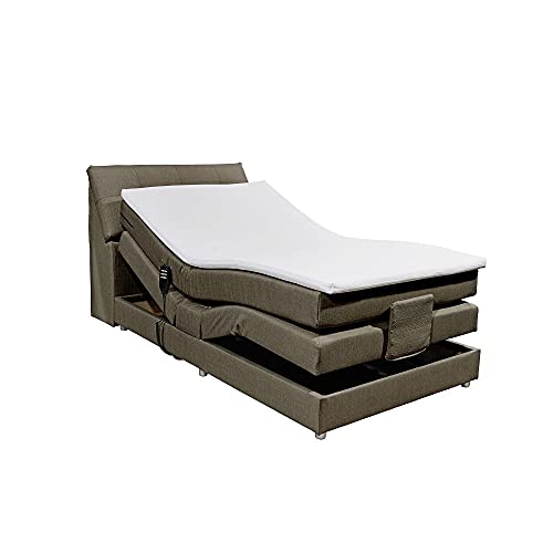 Elektrisches Boxspringbett Lomadox 120×200 cm