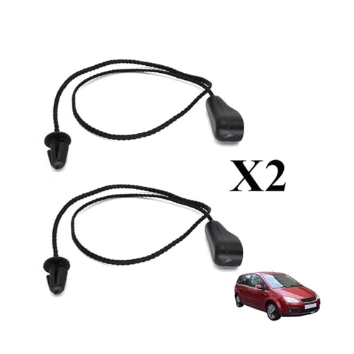Clips de cuerdas para bandeja de carga trasera y correa de elevación Ford C-MAX 2004-2010 3