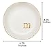 COLLECTIVE HOME - Ceramic Jewelry Tray, Decorative Trinket Dish for Rings Earrings Necklaces Bracelet Watch Keys, Birthday Mother's Day Christmas Gift for Women, 4.75