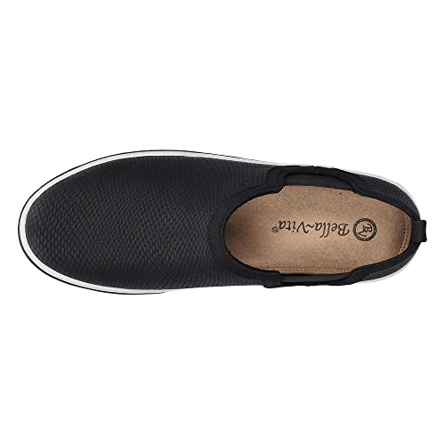 Image of Bella Vita Wrenley Womens Slip On 7 E US BlackSnakeEmbossed