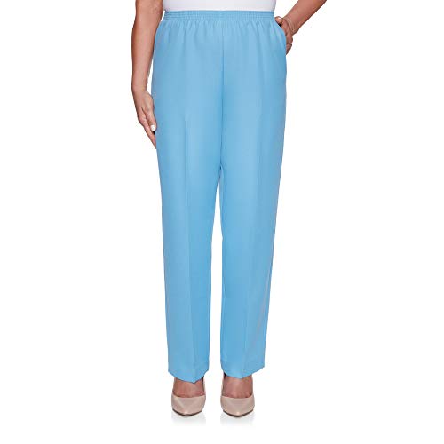 Alfred Dunner Damen Classic FIT MEDIUM Length Pant Lssige Hose Cover