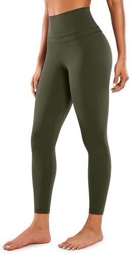 THE GYM PEOPLE Dikke yogabroek met hoge taille met zakken, buikcontrole, workout, hardlopen, yoga, legging voor dames, M