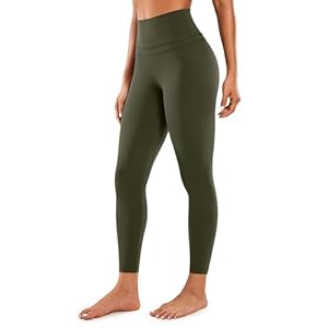 CRZ YOGA Women’s Naked Feeling I High Waist Tight Yoga Pants Workout Leggings – 25 Inches