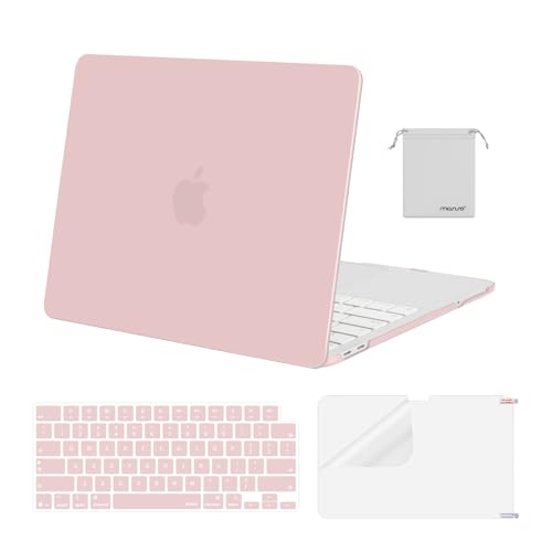 Image of MOSISO Compatible with MacBook Neo Case 13 inch 2026 Release Model A3404 with A18 Pro Chip, 4 in 1 Kit Precision Fit Crack & Scratch Resistant Protective Hard Shell Case Cover, Baby Pink