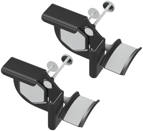 Ahonnpely Headphone Holder for Screen (black 2 Pack)