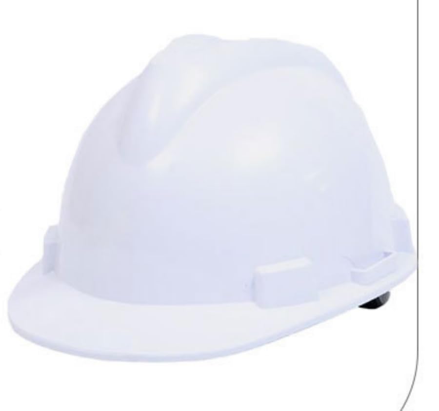 Casque de sécurité respirant à bords roulés pour éviter la chaleur sur site
