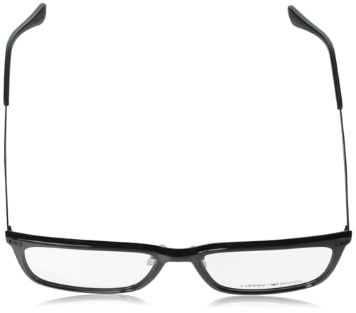 Image of Emporio Armani mens Ea3169f Low Bridge Fit Rectangular Prescription Eyewear Frames