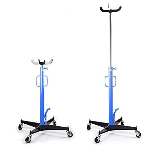 GATO DE FOSO PARA MOTOR Y TRANSMISIONES 500 KILOS | Gato de transmisión hidráulico móvil