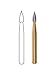 Dentsply 388513 Midwest Trimming and Finishing Carbide Bur, Flame, Friction Grip, 1.4 mm Diameter, 3.2 mm Length (Pack of 2)