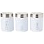 Ensemble Sel/Poivre Émail Noir Premier Housewares - Design Moderne Cylindrique Avec Couvercles Inox Satiné