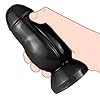 Roluck Analdildo Buttplug Anale Masturbation Prostata Stimulation Anal Plug für Frauen Männer Analsexspielzeug (Schwarz) #3