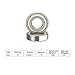 FOCMKEAS 1614ZZ 10 PCS Deep Groove Ball Bearing ID 3/8