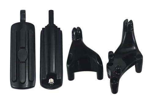 Repose-Pieds Davidson Sportster XL 883 1200 Accessoire Pédales Arrière Moto Noir
