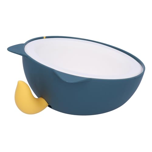 Mangiatoia per Animali Usa e Getta, Ciotole Usa e Getta Biodegradabili a Prova di Perdite Robusta Lettiera Igienica per i Viaggi