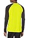 PUMA mens Team Pacer Goalkeeper Long Sleeve Jersey T Shirt, Fluorescent Yellow/Black/White, Large US
