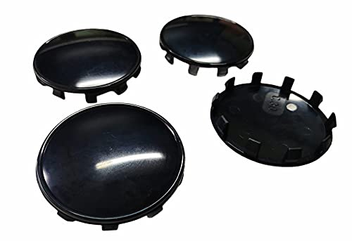In ABS 4 Tappi Coprimozzo 60 mm Compatibili per Cerchi in Lega Alfa Romeo Brera Giulietta 159
