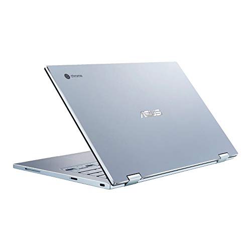 Asus 2021 Chromebook 14 Inch Touchscreen 2-In-1 Laptop, Fhd 1080P Display, Backlit Kb, Intel Core M3-8100Y Up To 3.4Ghz, 4Gb Lpddr3 Ram, 64Gb Emmc, Chrome Os + Nexigo 128Gb Microsd Card Bundle #TOP5