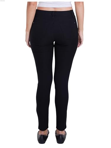 YMI Women's Hyperstretch Skinny Work Casual Mid-Rise Pants3