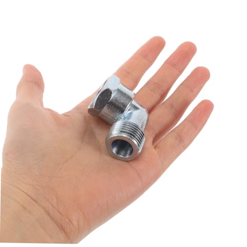 VILLCASE Universeller Gasherd Anschlusswinkel Flexibler Gaseinlass mit Innengewinde Robuste Verbindung für Kochgeräte Präzise für Optimale Anpassung Küchenzubehör und Gasherd Nutzung