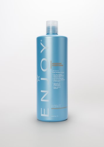ENJOY Sulfate Free Hydrating Conditioner (33.8 OZ) - Smooth, Soft, Silky Hair Conditioner