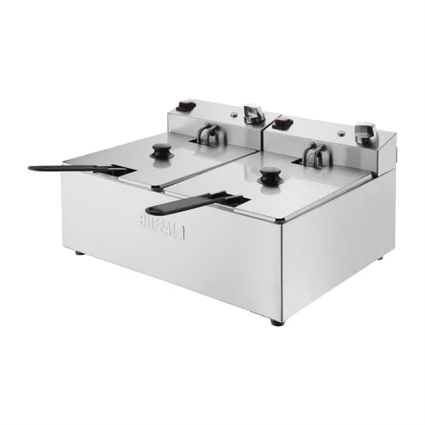 Buffalo Double Electric Fryer, 5Ltr - Image 3