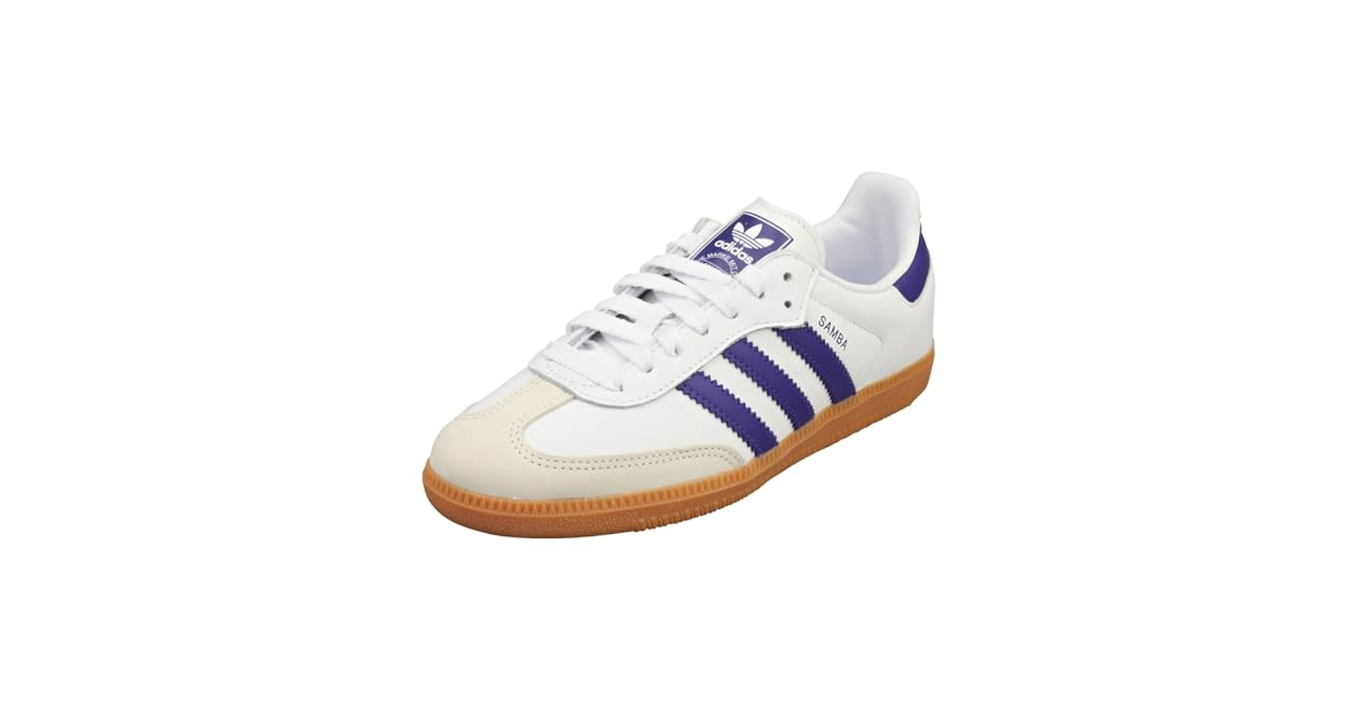 adidas Shoes Samba OG W Code IF6514, White Purple : Amazon