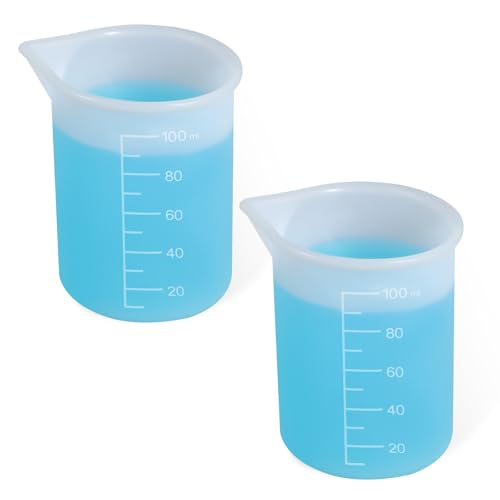 2Pcs Silicone Laundry Detergent Cup, Laundry Detergent Measuring Cup, Silicone Dispenser Cups...