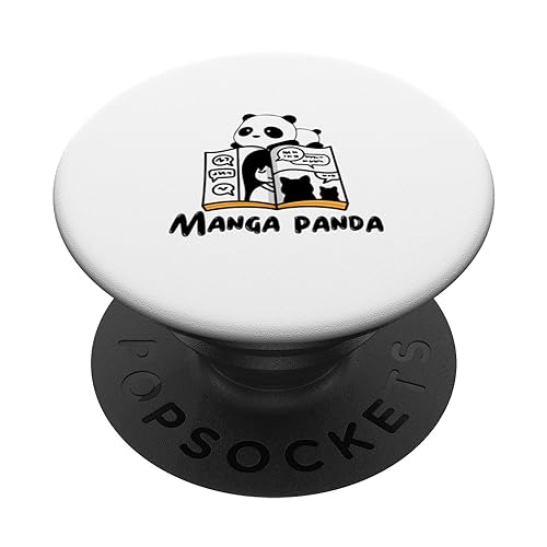 Just a Manga Girl, Manga Panda, Manga Motifs PopSockets Standard PopGrip
