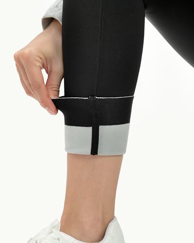 Warm Leggings for Women Winter Fleece Lined Windproof Full Length Legging for Cold Weather Thermal Velvet Shapewear Pants4