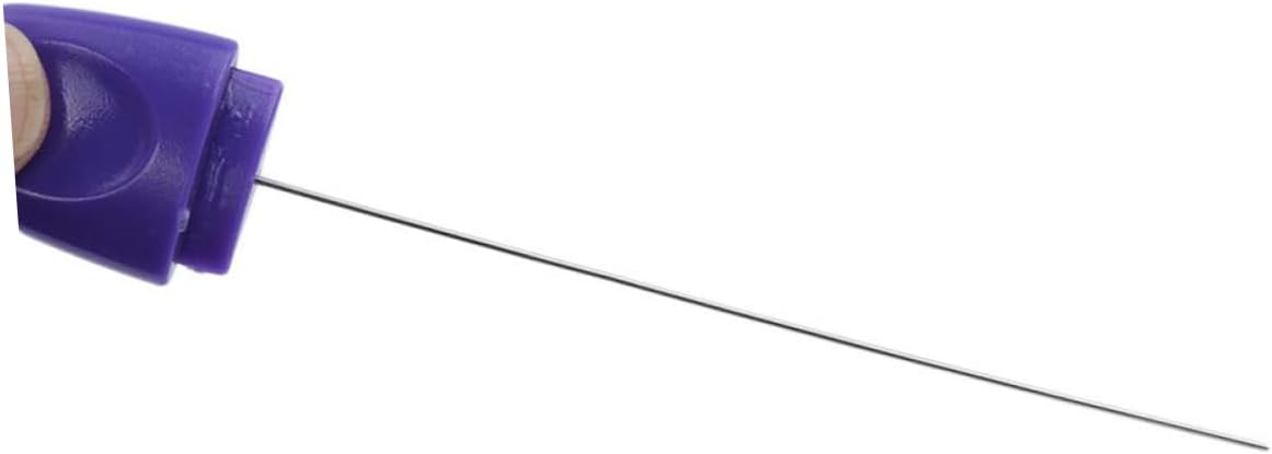 2pcs Stainless Steel Cake Tester Skewer for Baking Cake Probe Ergonomic Handle for Home and Bakery Use for Checking Muffins Brownies and Random Color