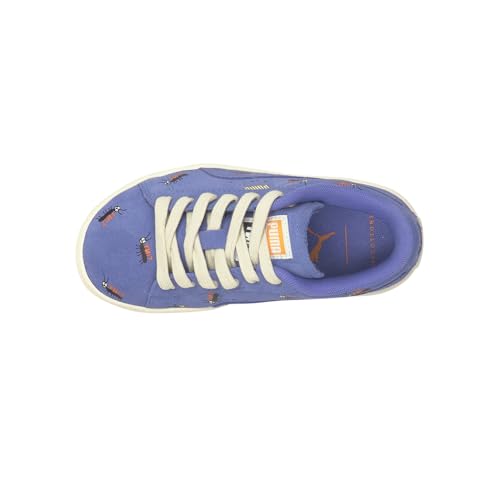 PUMA Toddler Boys Tinycottons X Suede Lace Up Trainers Sneakers Shoes Casual - Blue4