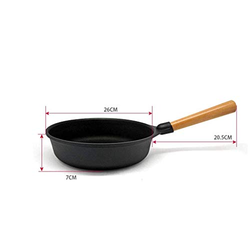 Cacerola de cerámica con fondo plano apta para horno y wok integrado 3
