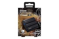 Samsung Portable SSD T7 Shield, 4 TB, USB 3.2 Gen.2, 1.050 MB/s Lesen, 1.000 MB/s Schreiben, Robuste externe Festplatte Outdoor für Mac, PC und Smartphone, Schwarz, MU-PE4T0S/EU – Ansicht 6