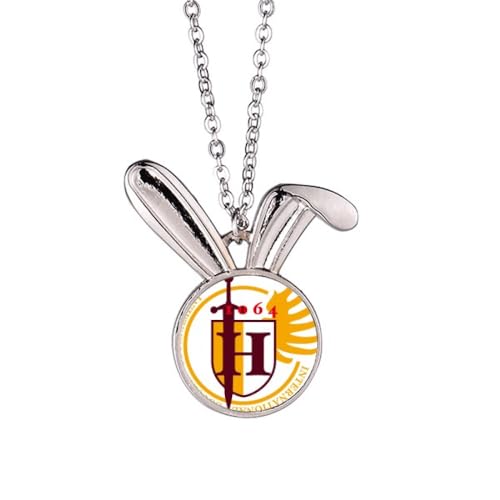 Collier lapin du Moyen-Âge pendentif animal vintage femme