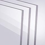 acrylglasscheibe Material: Acrylglas 4 mm Transparent (PMMA GS)