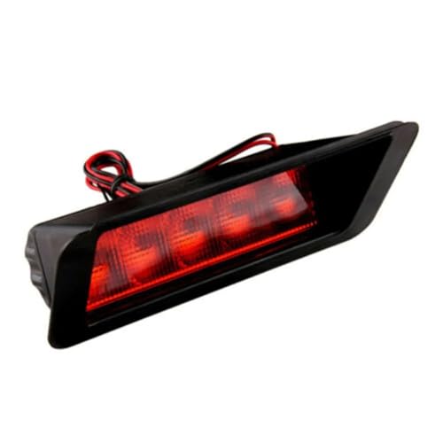 Tercera Luz de Freno Luces de Freno universales for Coche, 5 Cuentas, CC de 12V, Montaje Alto, Tercera Cola, señal de Parada, Accesorios for Coche, lámpara antiniebla