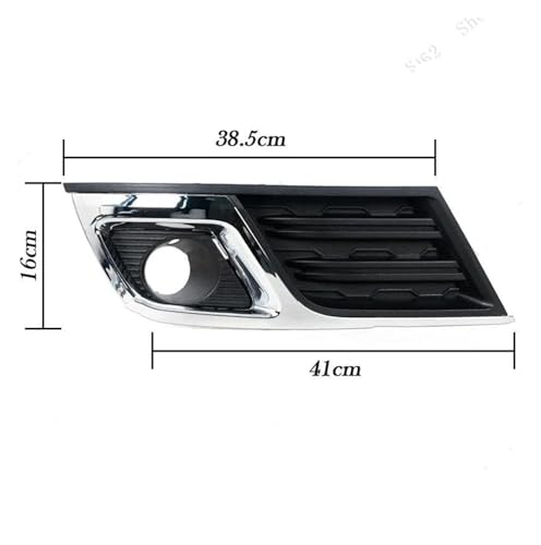 Enjoliveur Cache Grille Pare-Choc Avant Traverse Remplacement Fixation Cassée Chrome