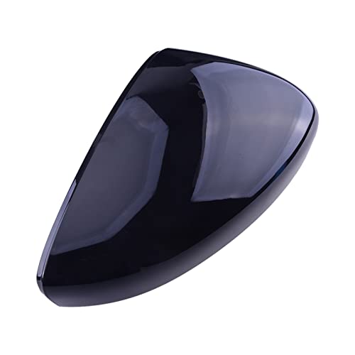 Rétroviseur extérieur droit : couvre miroir plastique ABS noir brillant