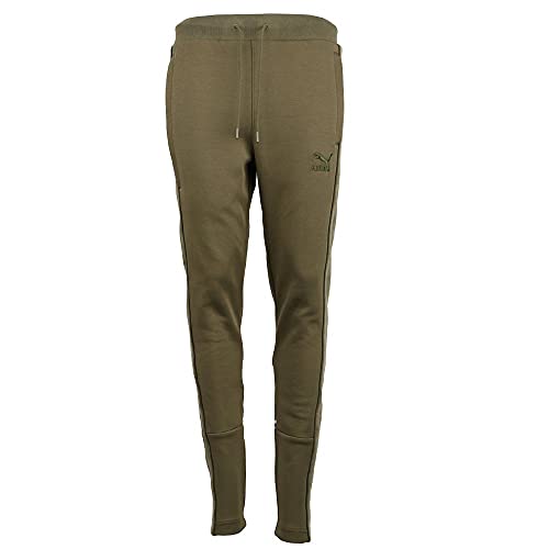PUMA x Big Sean T7 Pants Burnt Olive SM : pantalon de jogging stretch homme vert
