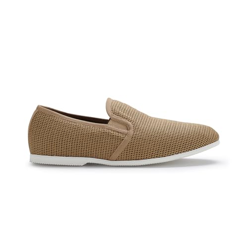 Image of Ferro Aldo Men's Slip-On Loafers | Woven Espadrille & Classic Styles | Casual & Formal Dress Shoes