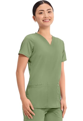 Image of Cherokee Medical Women's Scrub Top V-Neck Modern Classic Fit with 3 Pockets, Ultra Soft and 2-Way Stretch Fabric - WW620