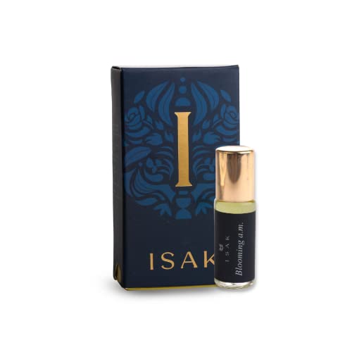 ISAK Blooming A.M. Oudh Attar For Men & Women 3ml, 100% Non-Alcoholic Premium Luxury Attar, 7-8 Hours Long Lasting Fragrance For Unisex, Pack of 1