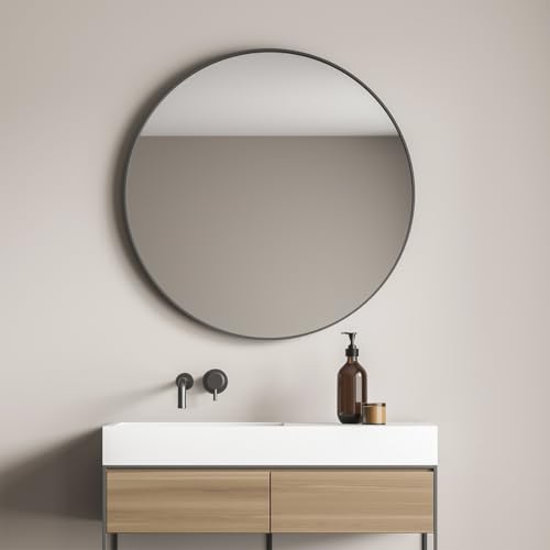 Encuentra espejo redondo de 60 cm marca mobi muebles para tu vida, en la categoría de espejos para baño. Espejo redondo de 60 cm Marca Mobi Muebles para tu Vida 8