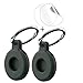 Produktbild Airtag Anhänger x2 SCHWARZ Apple Airtag Hülle - Airtag 2er Pack für Apple Tracker/Apple Aitr Tag Koffer Tracker Apple - Apple Airtag Schlüsselanhänger (GARANTIE) Airtag Zubehör Case + Schutzfolien