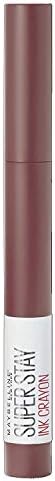 Maybelline New York Rossetto Matita SuperStay Ink Crayon, Colore Matte a Lunga Tenuta, Enjoy the View (20),