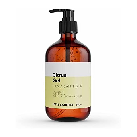Citrus Scented Moisturising Hand Sanitiser Gel - 500ml Cover