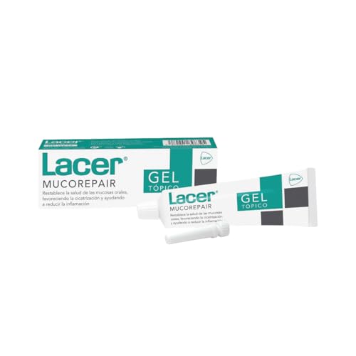 MUCOREPAIR - Gel Tópico 30 ml, Ayuda en la Regeneración de Tejidos Orales, Favorece la Cicatrización, Ideal Post Cirugía Odontológica, Contiene Completa Combinación de Activos